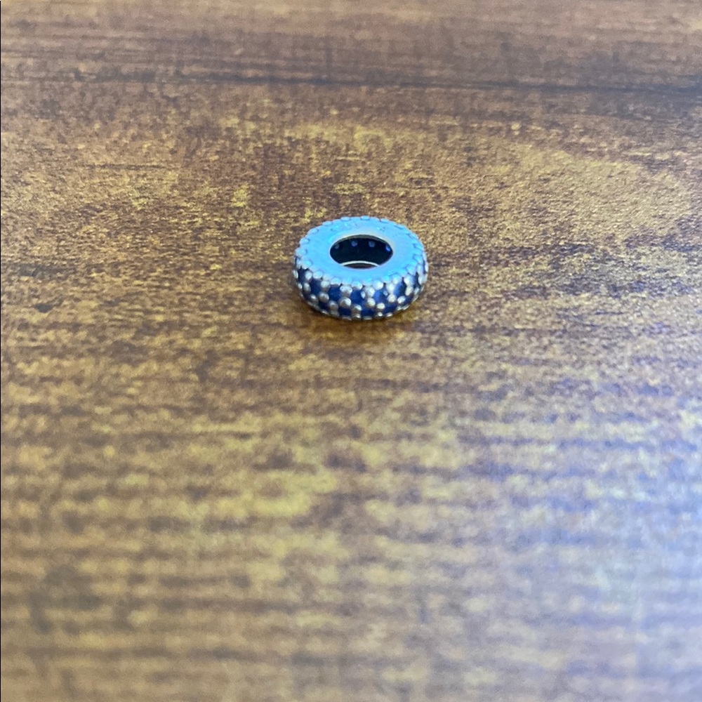 Pandora Jewelry Inspiration Within Spacer with Blue Crystal